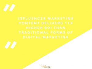 Influencer marketing statistics