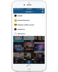 Instagram multiple accounts