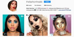 List of beauty and fashion influencer