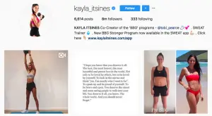 Top social media fitness influencers