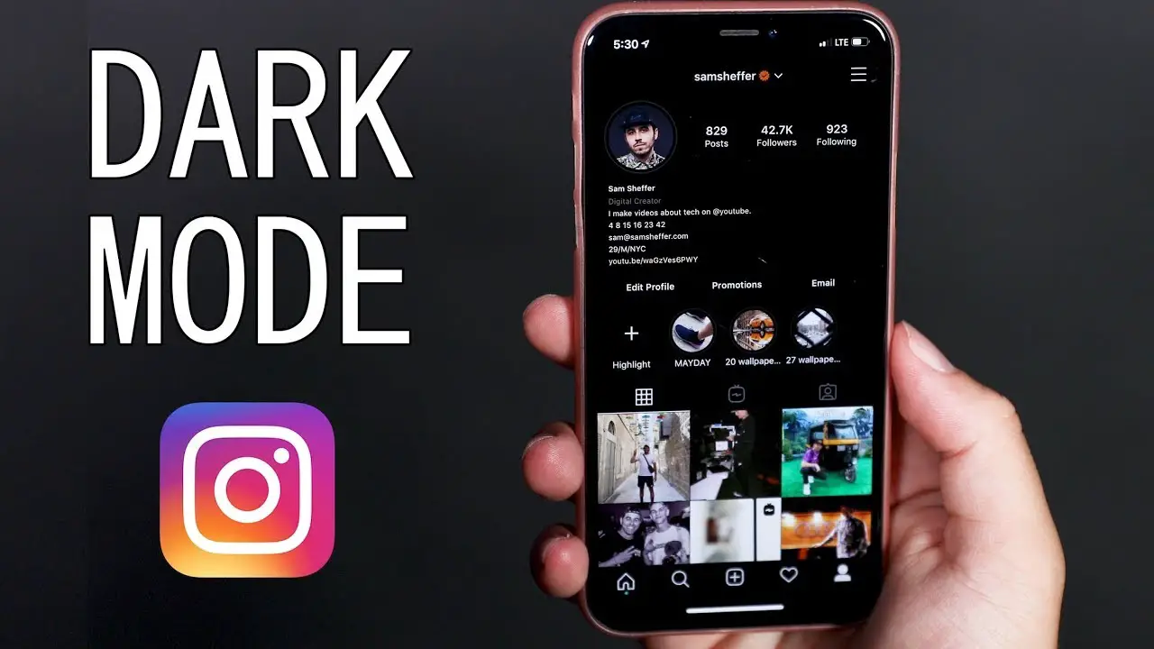 Hur Man Aktiverar Dark Mode på Instagram