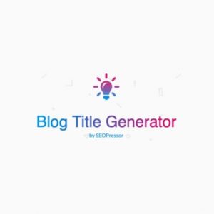 Blog Post Title Generator Tool